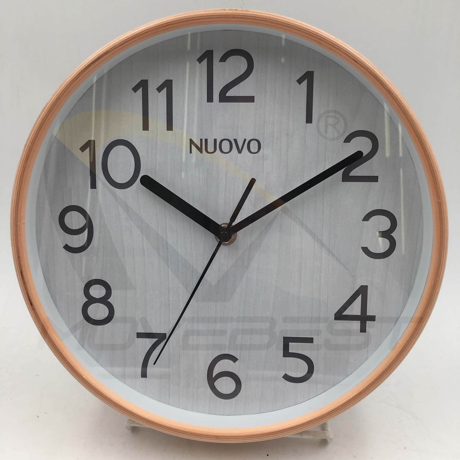 Wooden Wall Clock Round 10 inch-M9082(图9) M9082(图9)