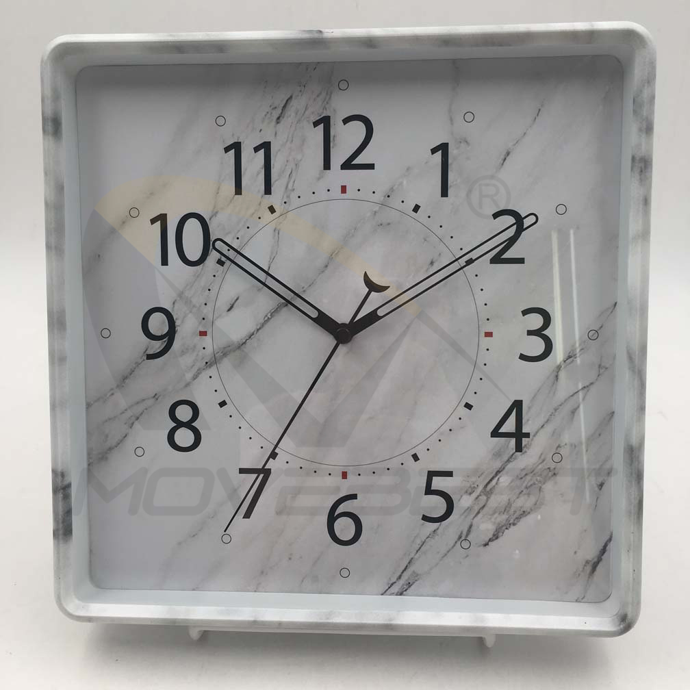Plastic Wall Clock Square Mable Stone Finishing-9061(图7) 9061 Marble(图7)