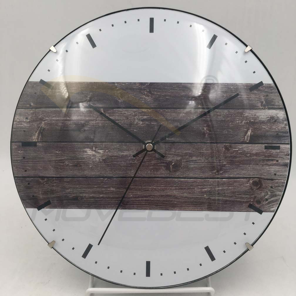 Dome Glass Wall Clock 12 inch-HL6771(图1) HL-6771(图1)
