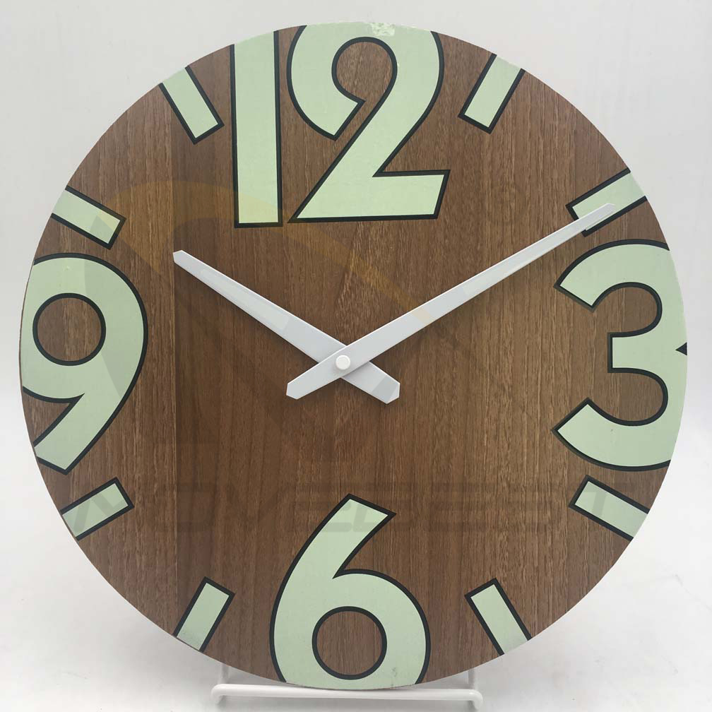 MDF Wall Clock Luminous 13 inch-9228(图7) MDF 33CM(图7)
