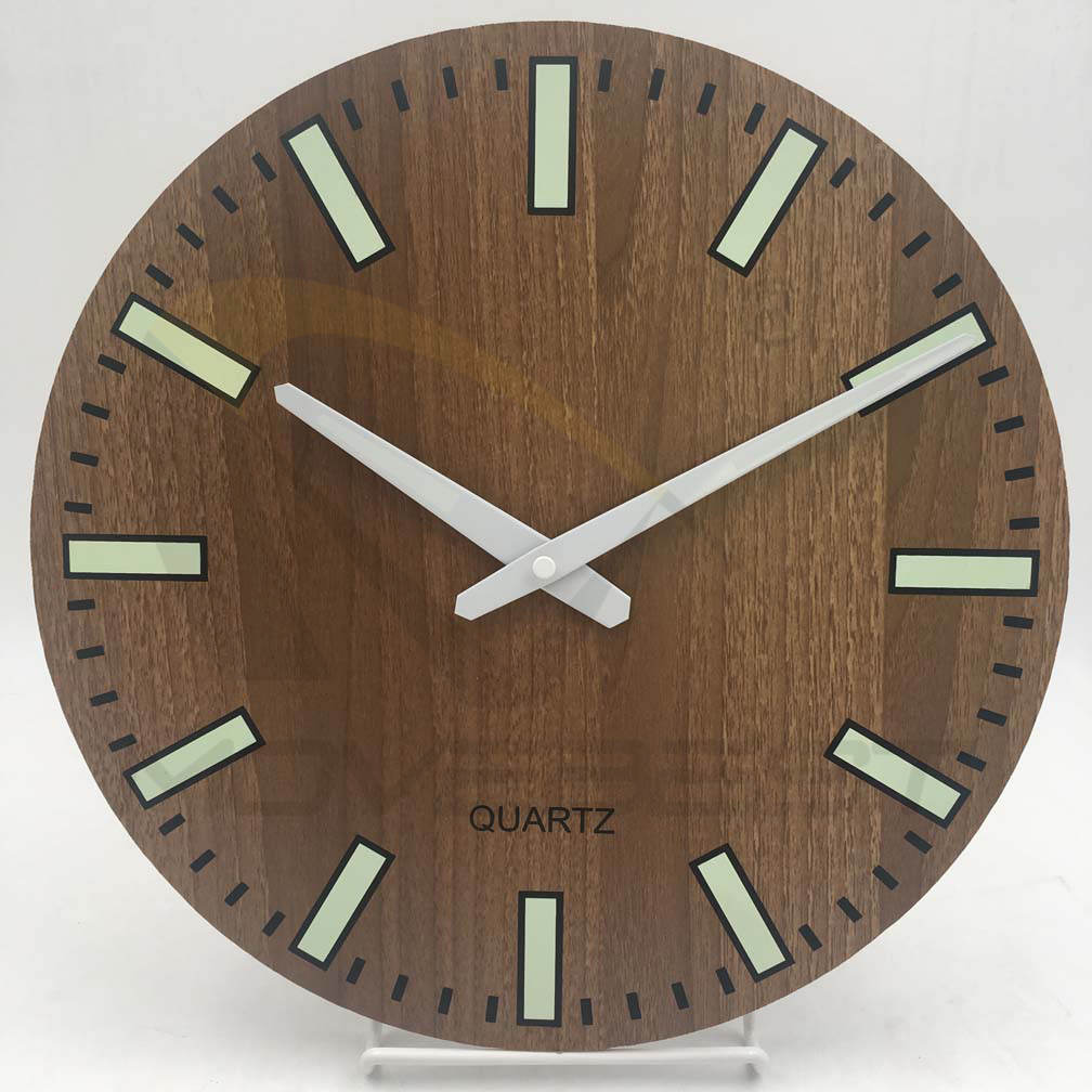 MDF Wall Clock Luminous 13 inch-9228(图13) MDF 33CM(图13)