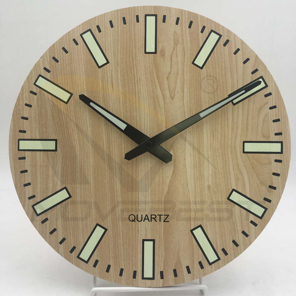 MDF Wall Clock Luminous 13 inch-9228(图15) MDF 33CM(图15)