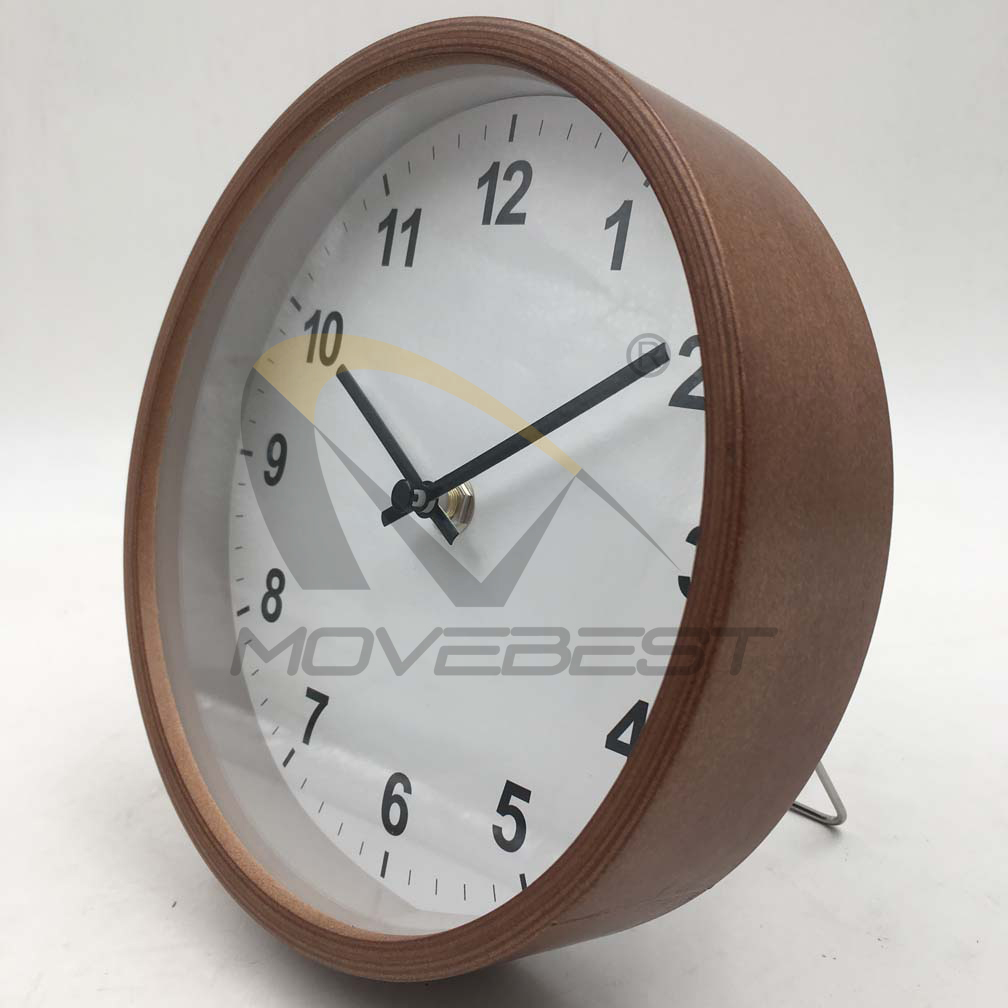 Wooden Wall Clock Table Clock Two Way Use-M9088(图4) M9088 wood(图4)