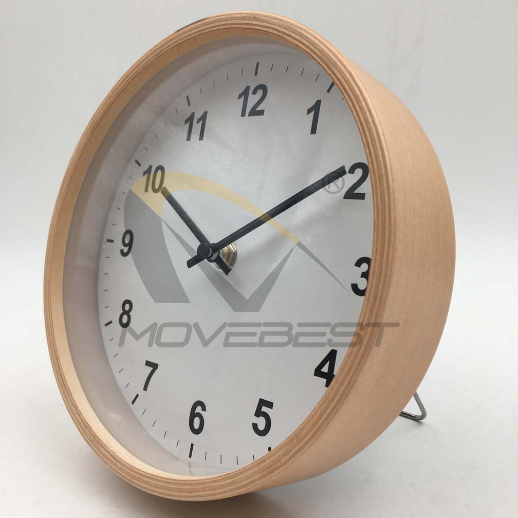 Wooden Wall Clock Table Clock Two Way Use-M9088(图8) M9088 wood(图8)