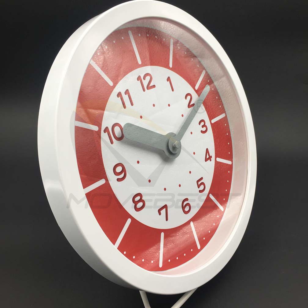 Plastic Wall Clock Round 10 inch -6155(图4) 6155 Solid word(图4)