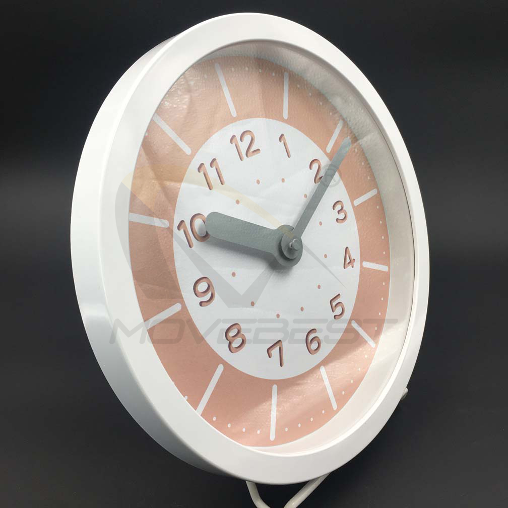 Plastic Wall Clock Round 10 inch -6155(图6) 6155 Solid word(图6)