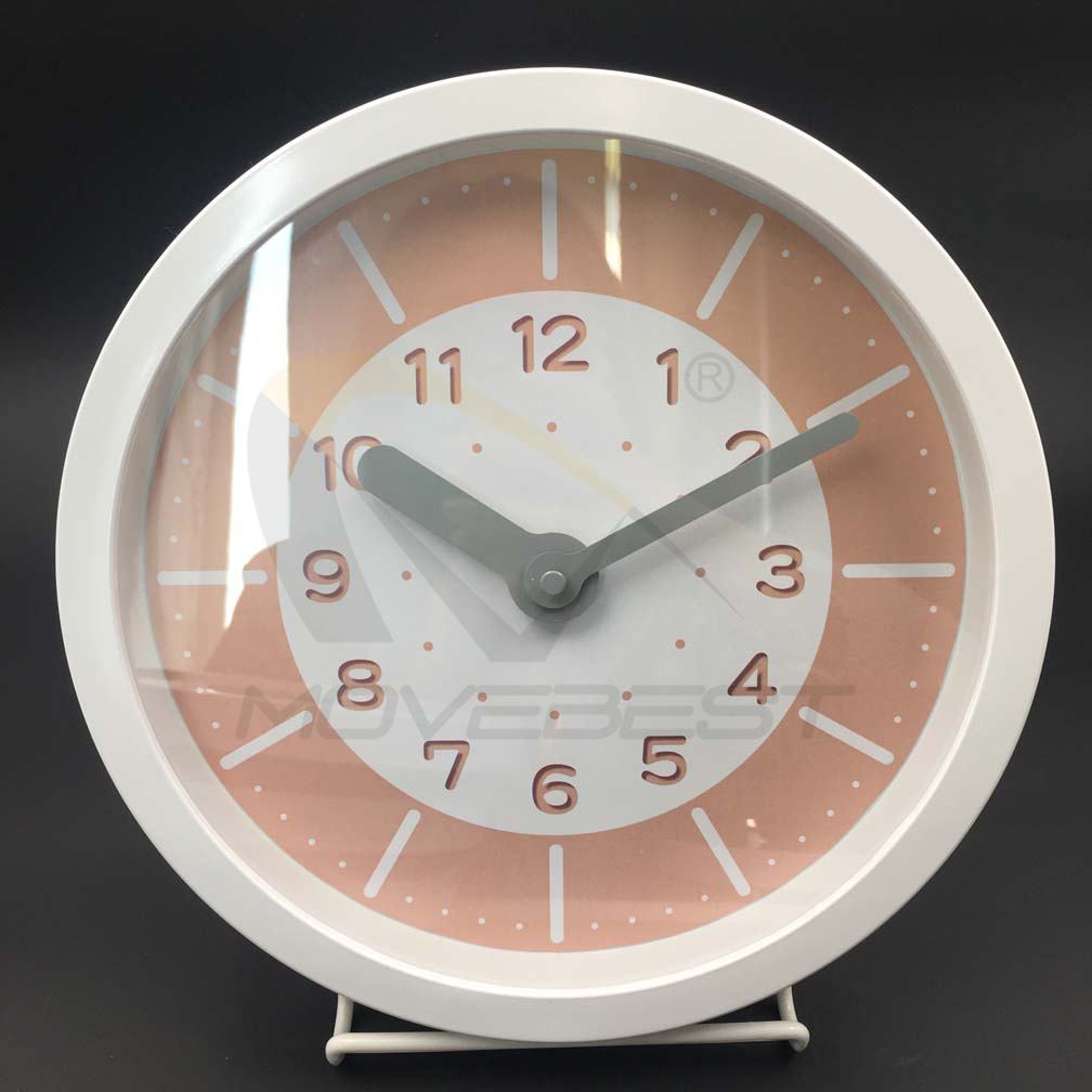 Plastic Wall Clock Round 10 inch -6155(图5) 6155 Solid word(图5)
