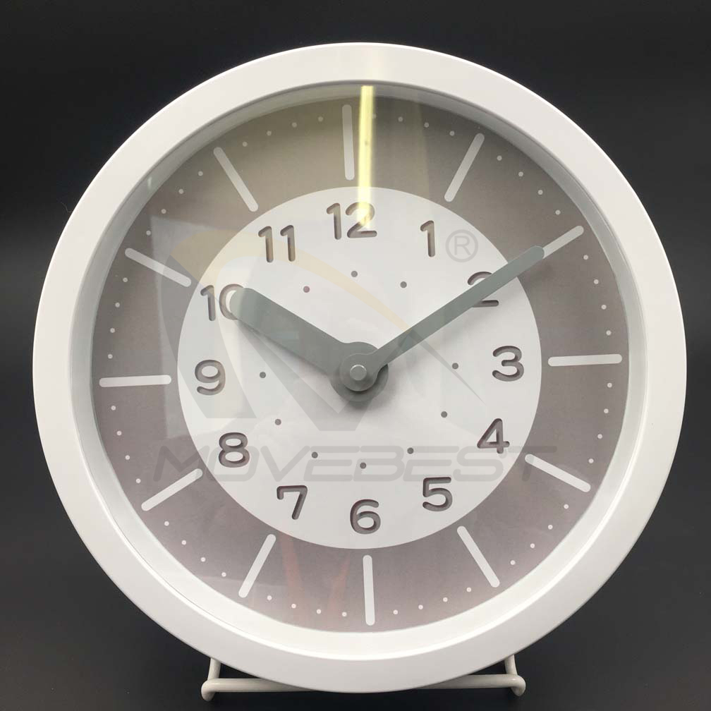Plastic Wall Clock Round 10 inch -6155(图8) 6155 Solid word(图8)