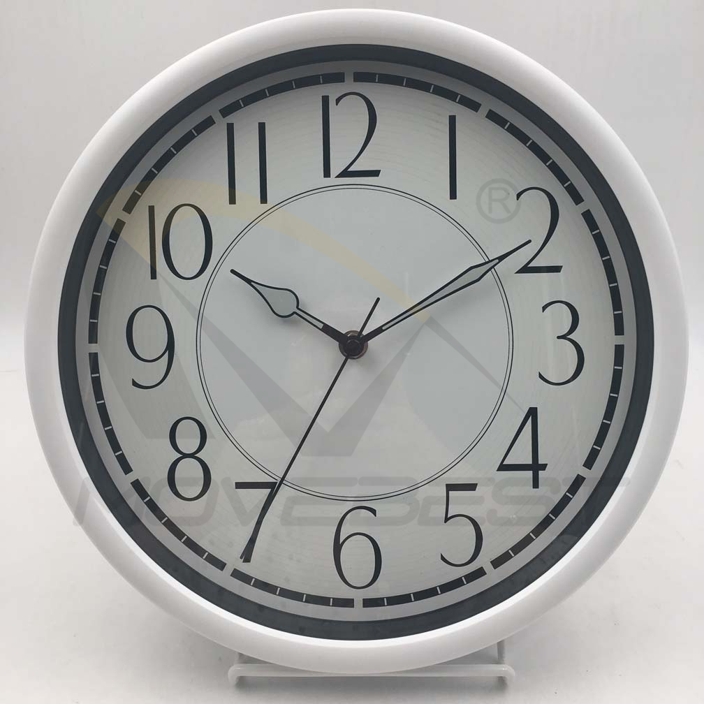 Plastic Wall Clock Luminous Clock 12 inch-6167(图1) 6167 fluorescence(图1)