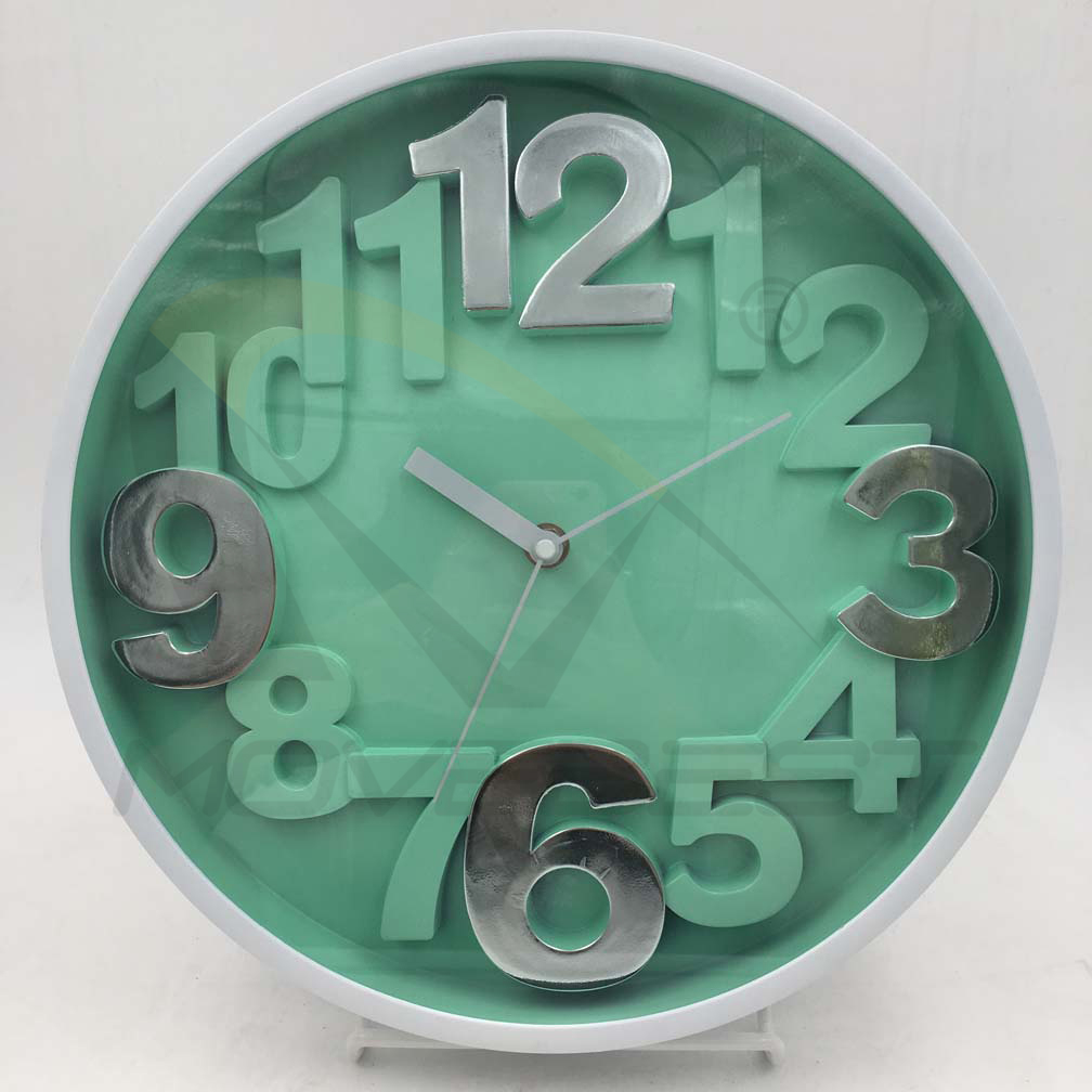 Plastic Wall Clock Round 12 inch-HL6708(图3) HL-6708(图3)