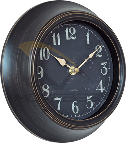 Antique Wall Clock Round 9 inch -9005(图1) Antique Wall Clock Round 9 inch -9005(图1)