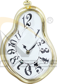 Plastic Wall Clock Melting Clock-9165(图1) 9165(图1)