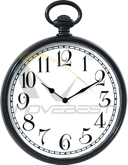 Plastic Wall Clock Watch Shape-9186(图1)