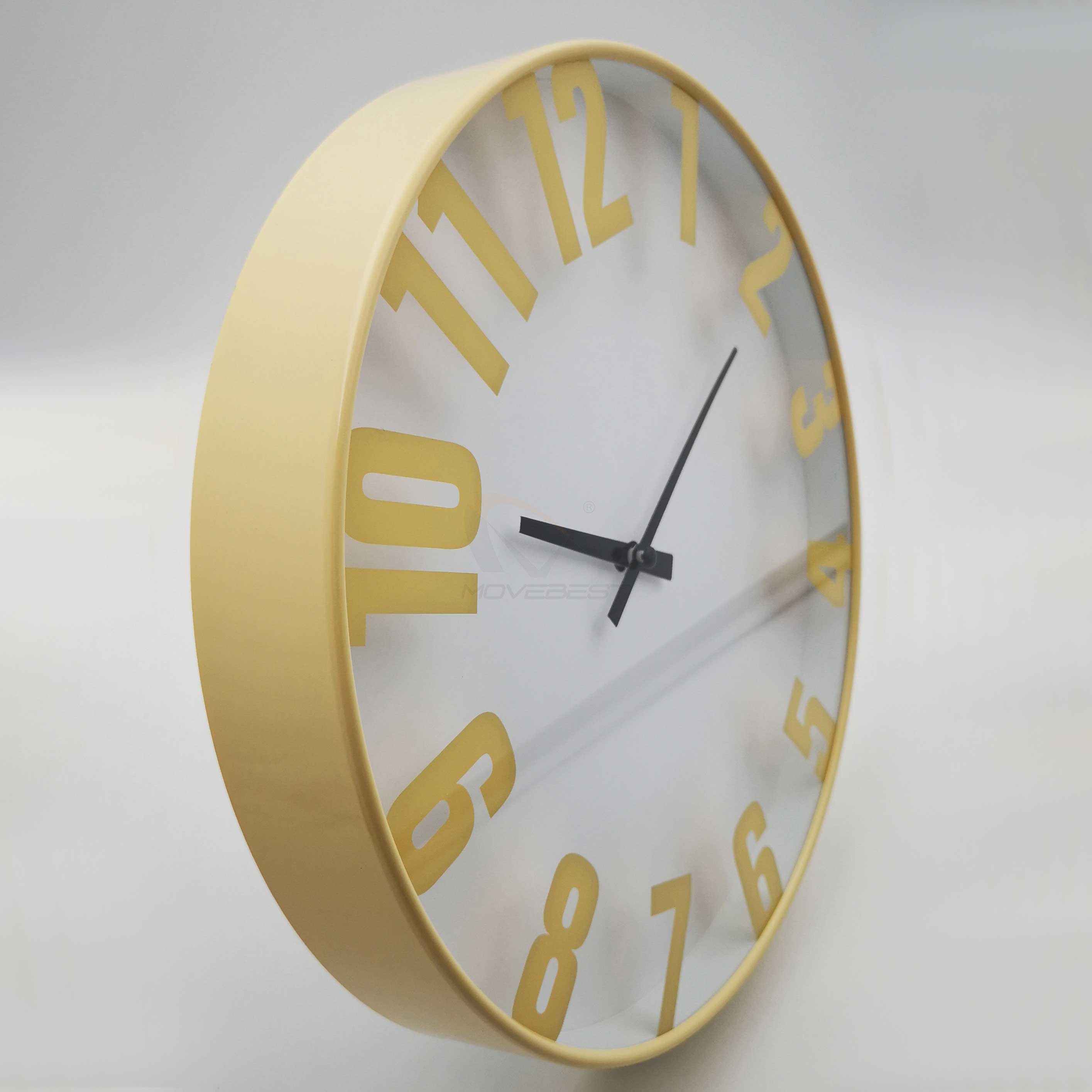 Wooden Finishing Wall Clock-G2001	(图2)