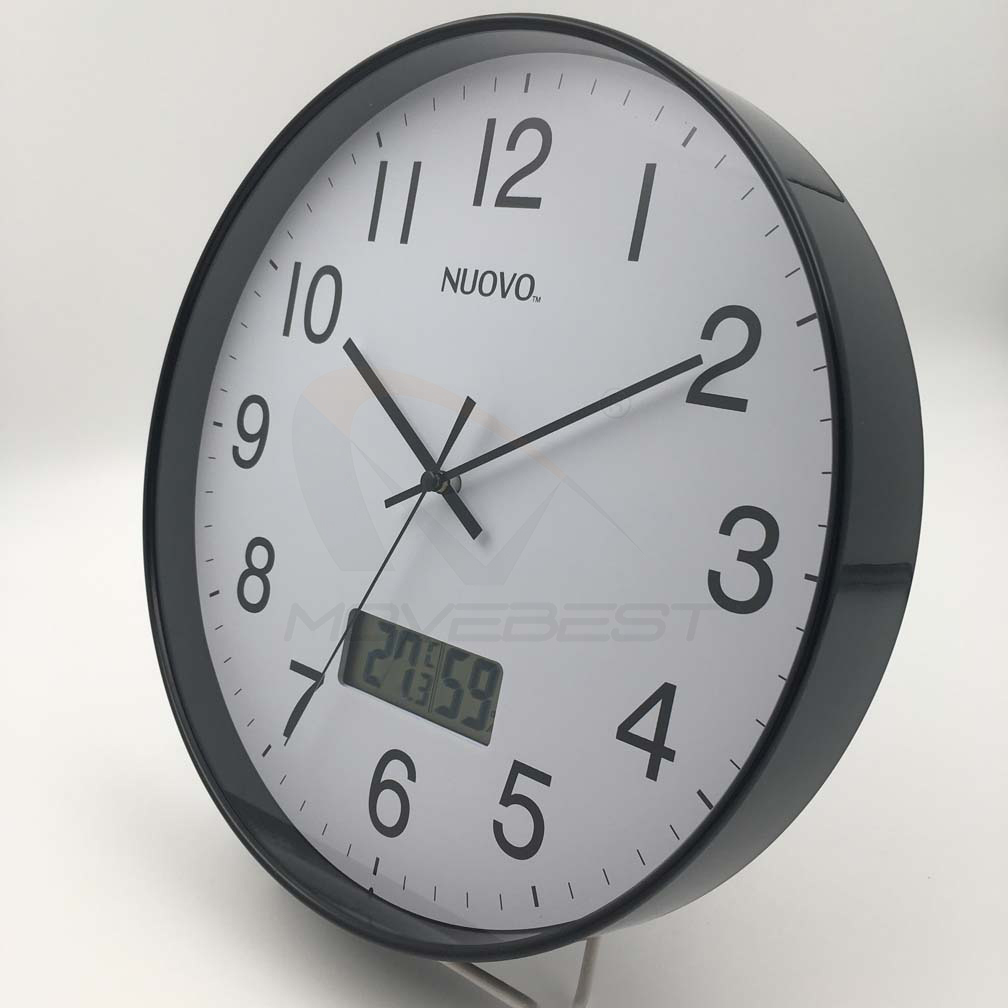  Plastic Wall Clock with Calendar-G2001	(图2)