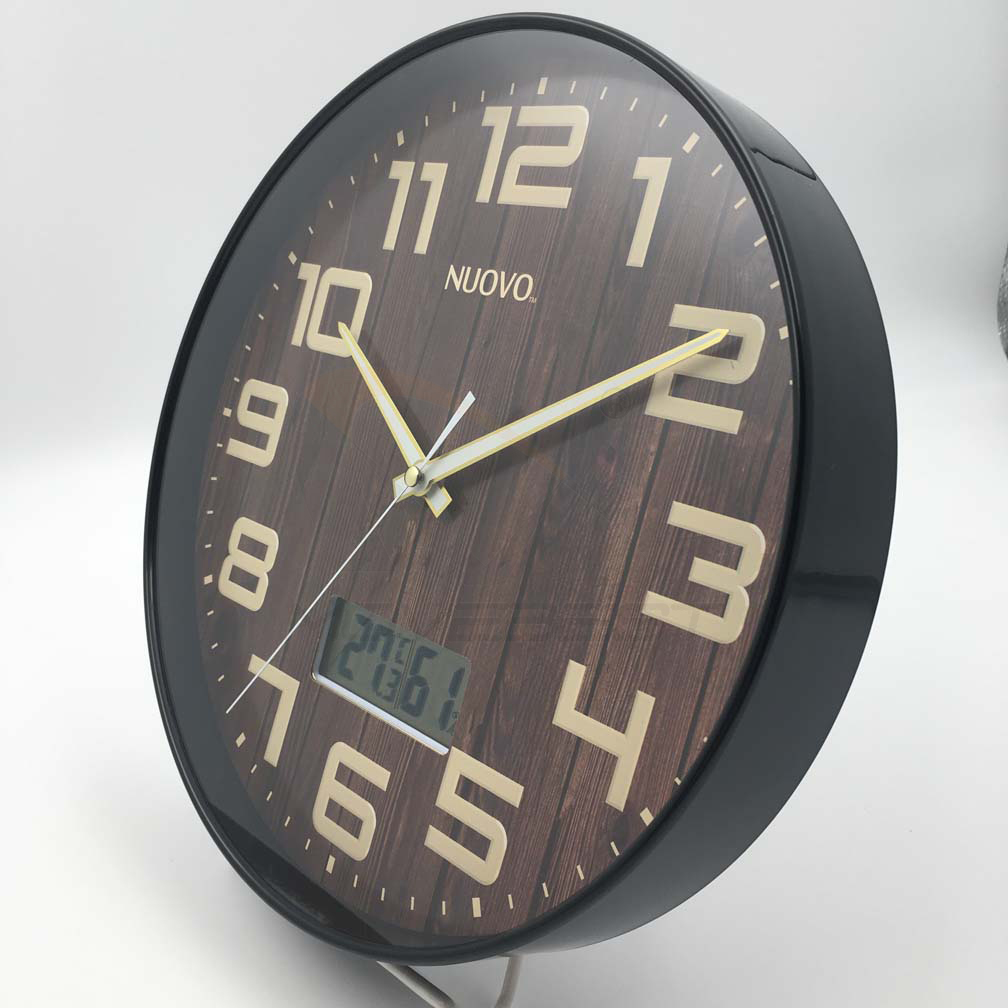  Plastic Wall Clock with Calendar-G2001	(图2)